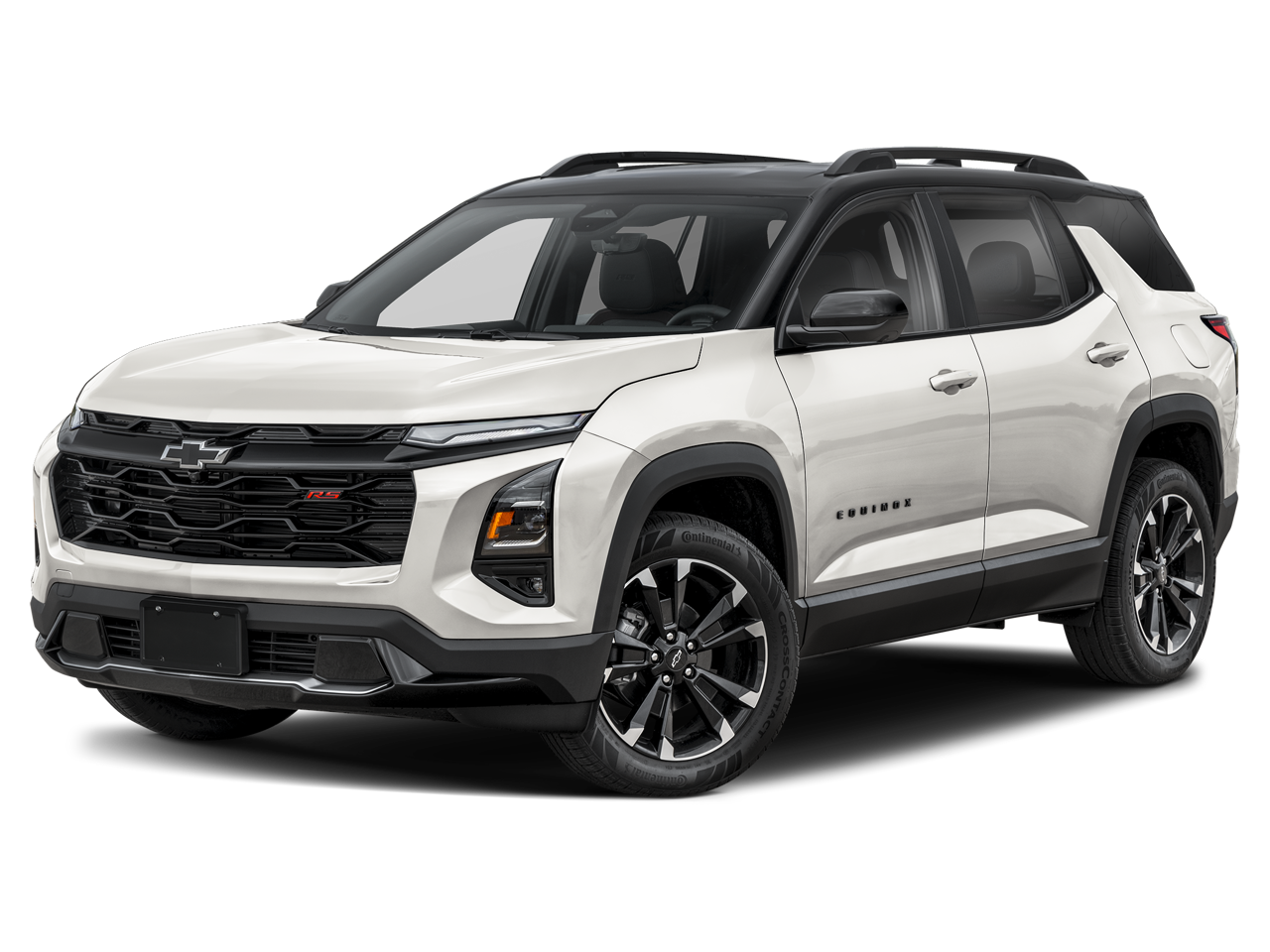 2026 Chevrolet Equinox RS in Lakeshore Blue Metallic — front three-quarter view
