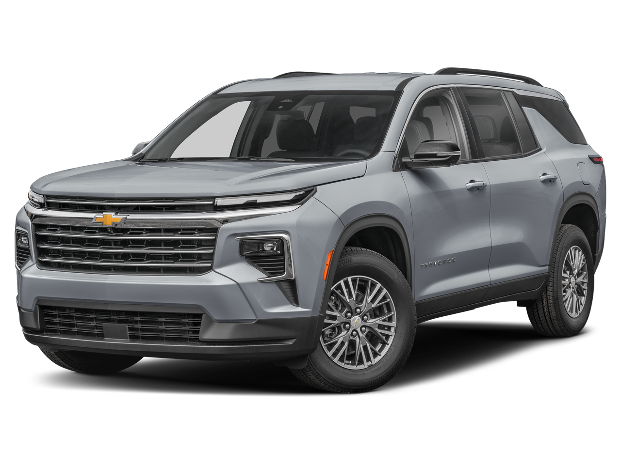 2026 Chevrolet Traverse LT in Radiant Red Tintcoat — front three-quarter view