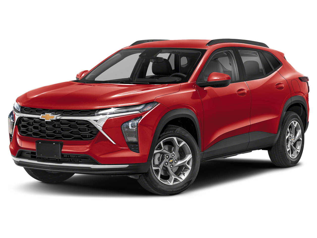 2026 Chevrolet Trax 2RS in Mosaic Black Metallic — front three-quarter view