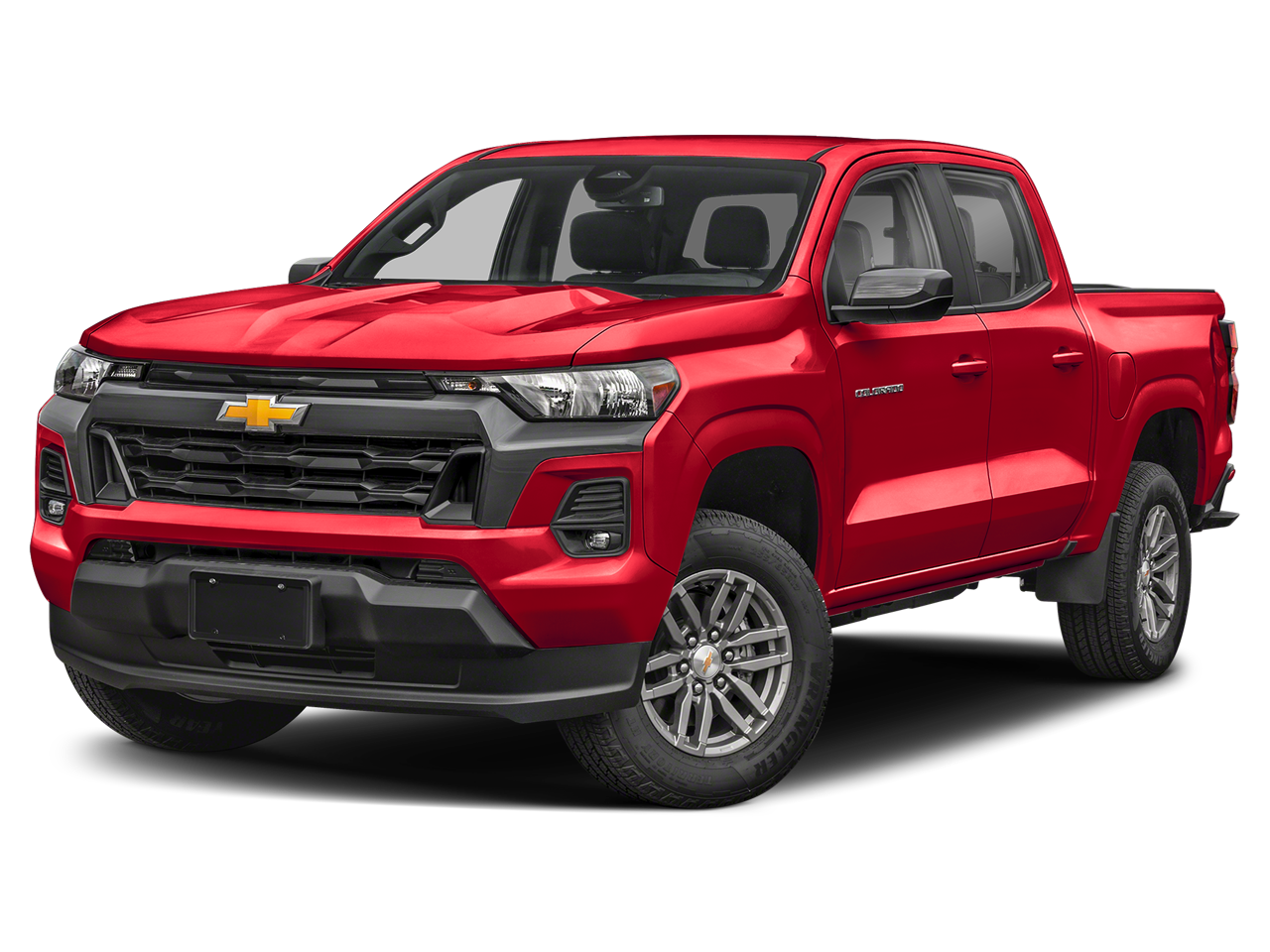 2026 Chevrolet Colorado LT in Black — front three-quarter view