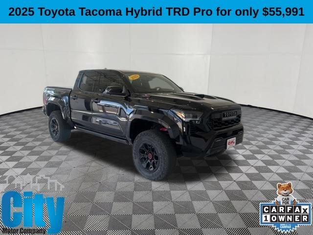 2025 Toyota Tacoma 4WD TRD Sport Hybrid in Other — front three-quarter view